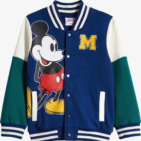 JEM Other - Jem DISNEY EUC Kids Blue and Green Mickey Mouse Jacket size 5